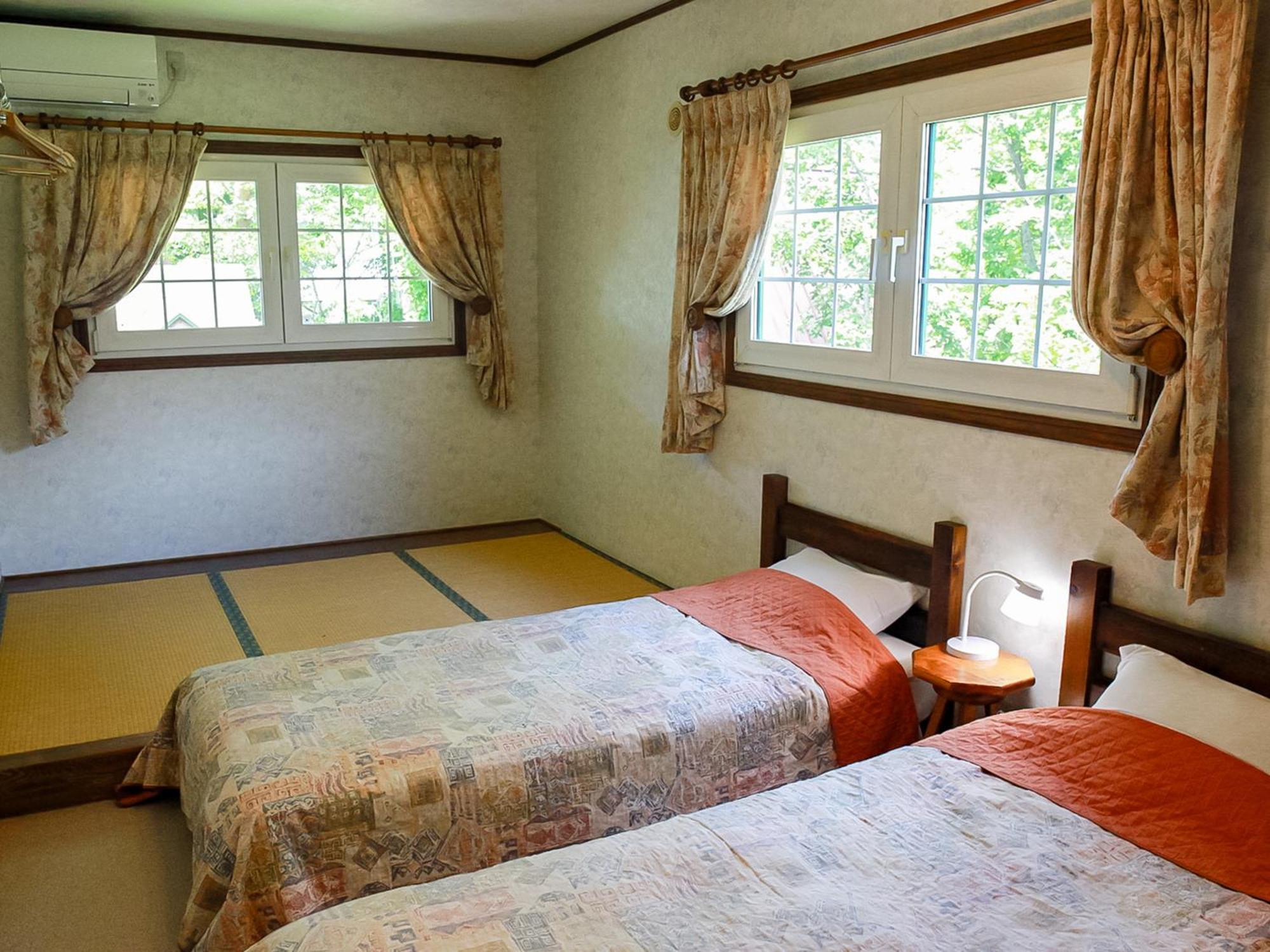 Hotel Land Haus Dancru Netz Cabaña Hakuba Exterior foto