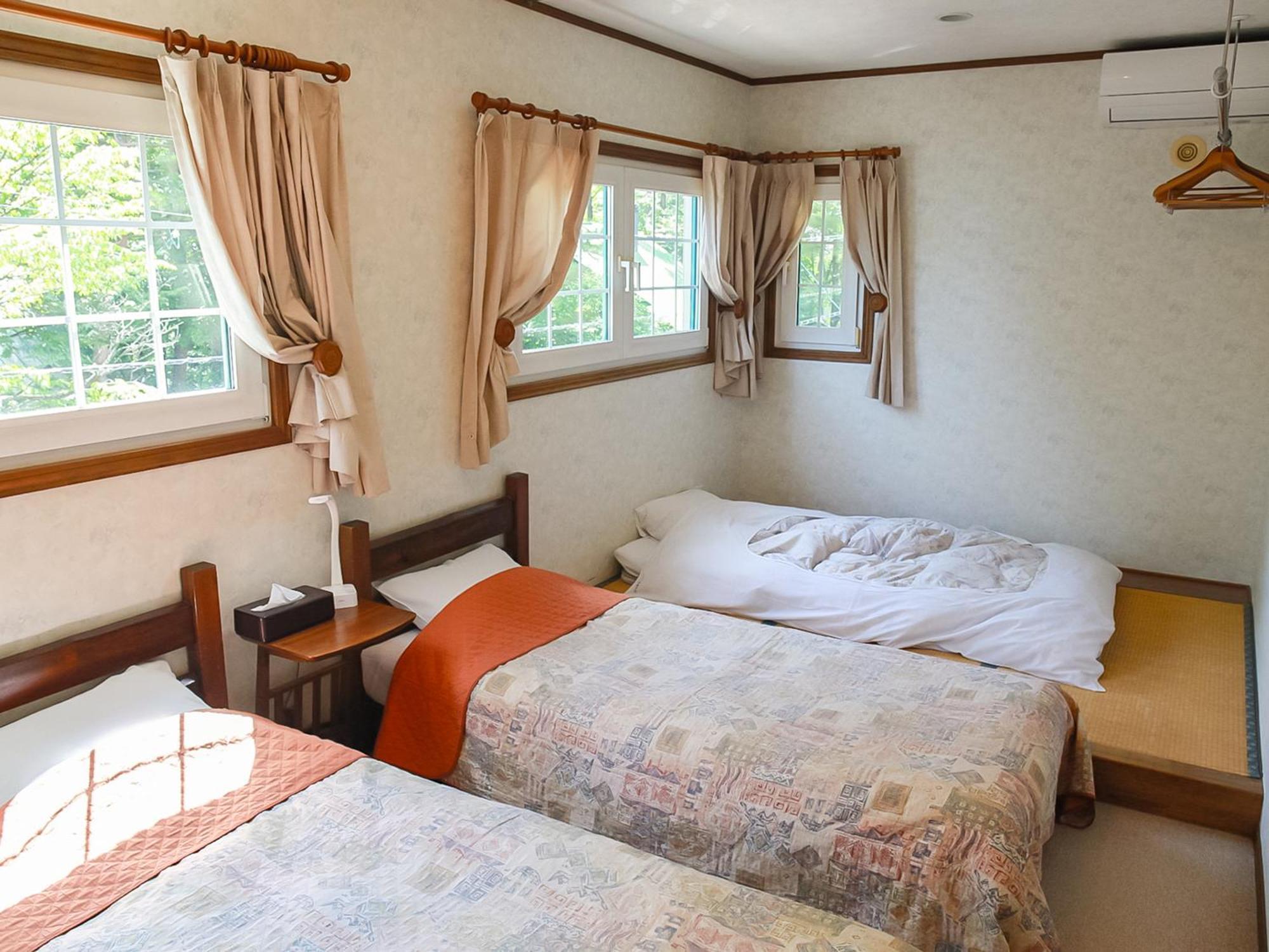 Hotel Land Haus Dancru Netz Cabaña Hakuba Exterior foto