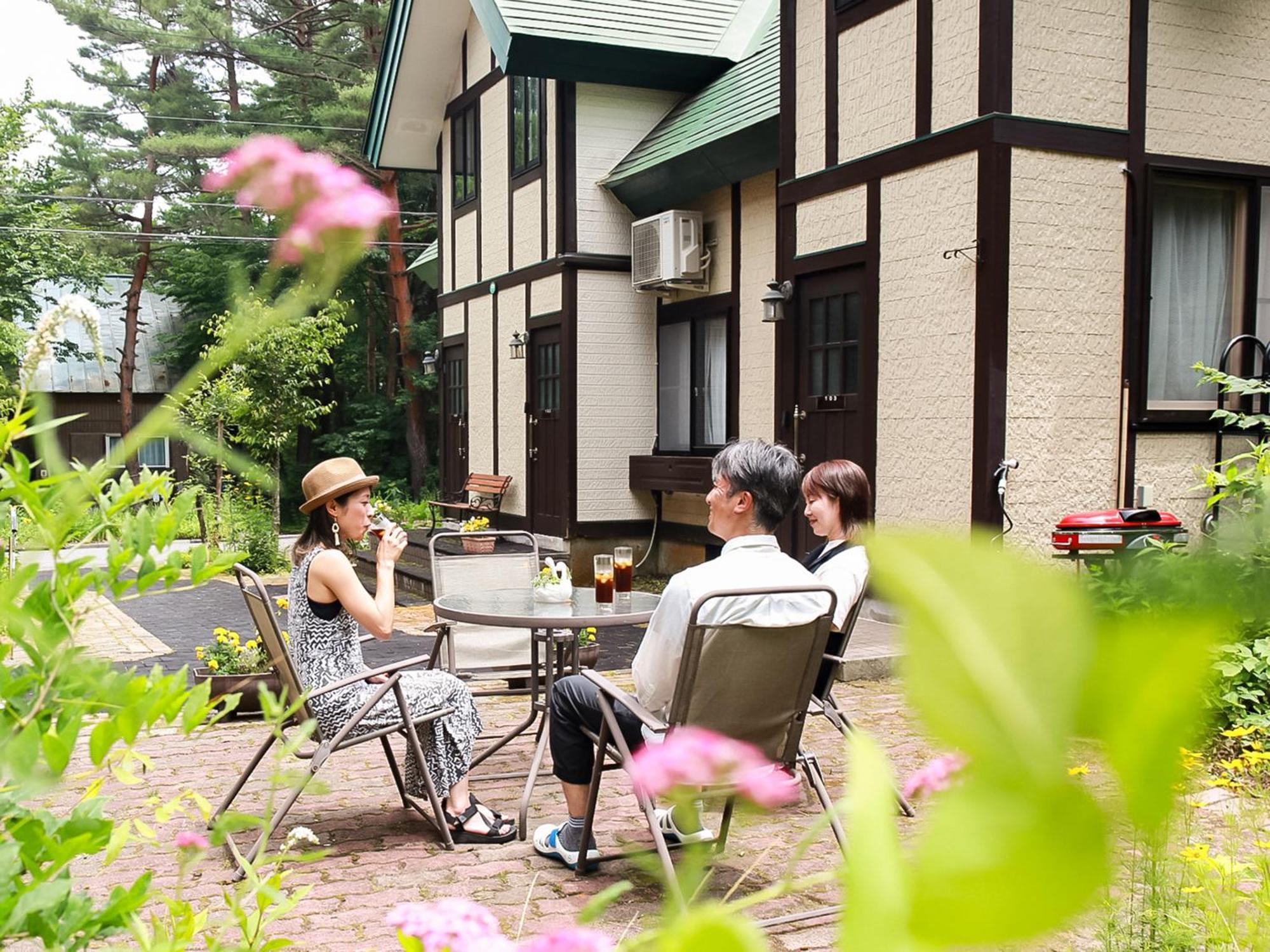 Hotel Land Haus Dancru Netz Cabaña Hakuba Exterior foto